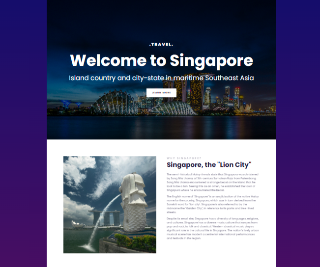 Singapore Project